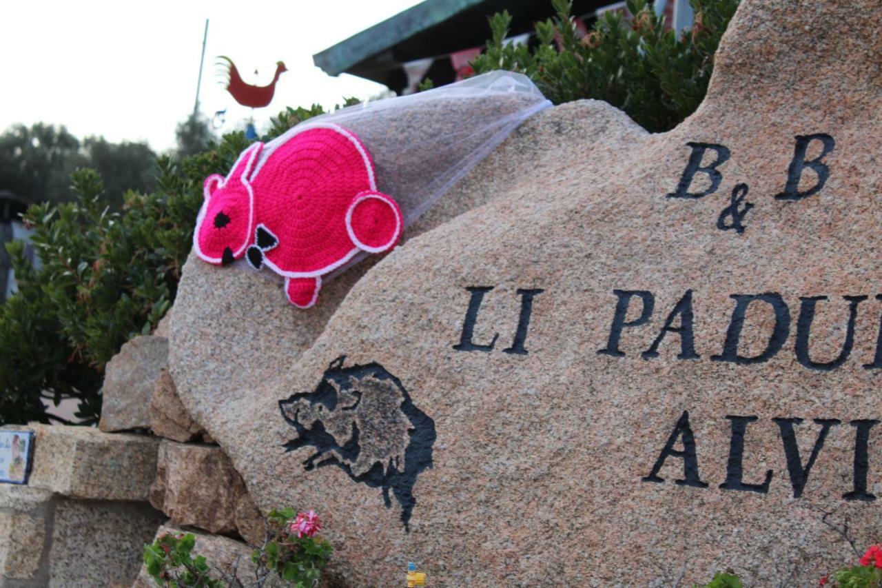 Bed And Breakfast Li Paduli Alvi Cannigione Exterior foto